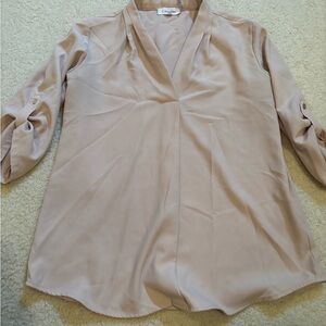 Calvin Klein Women's Blush Blouse